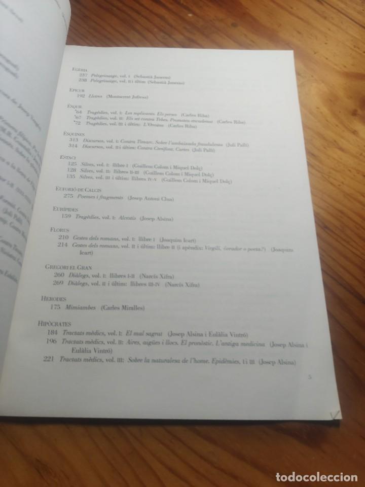 Libros de segunda mano: Fundaci&oacute; Bernat Metge. Cat&agrave;leg 1999. Editorial alpha. - Foto 4