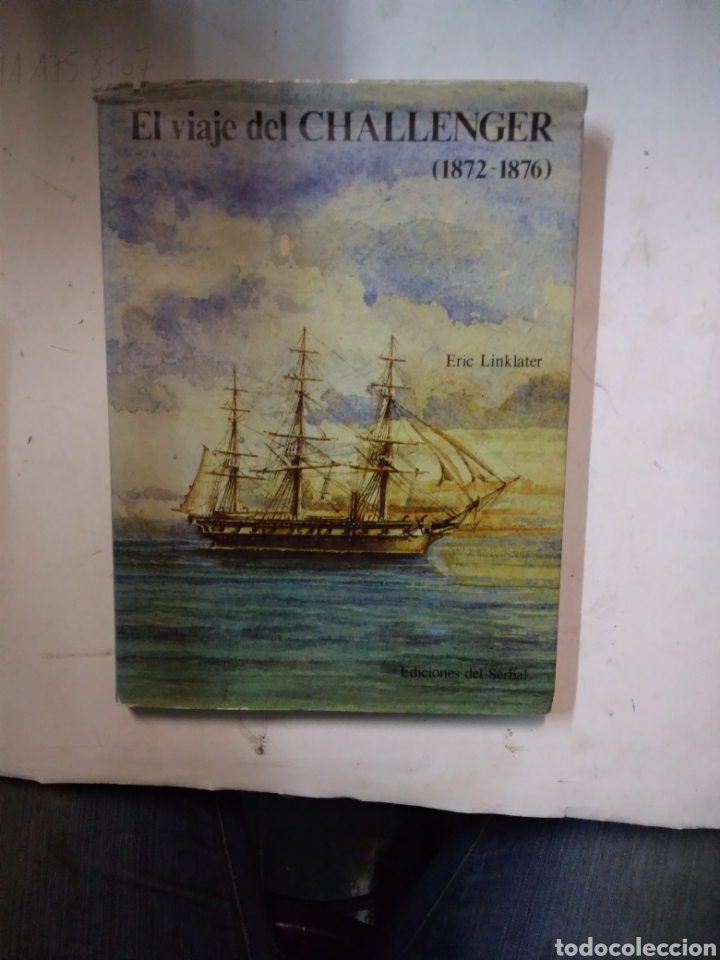 Libros de segunda mano: El viaje del Challenger 1872-1876, Eric Linklater, Ediciones Serbal - Foto 1