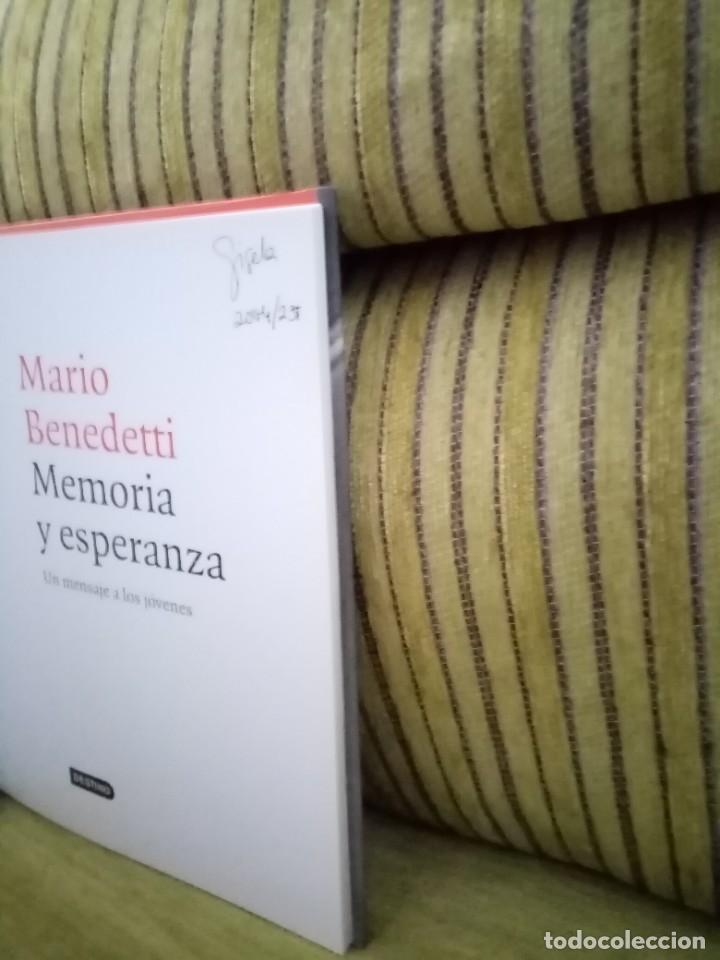 Libros de segunda mano: MEMORIA Y ESPERANZA Mario Benedetti - Foto 4