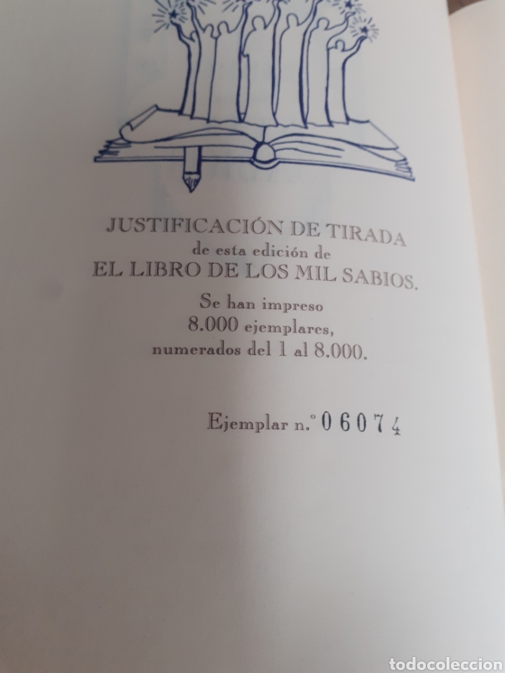 Libros de segunda mano: EL LIBRO DE LOS MIL SABIOS. - Foto 2
