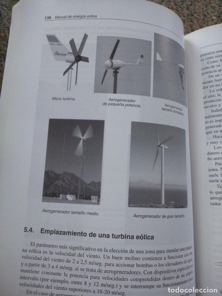Libros de segunda mano: MANUAL DE ENERGIA EOLICA -- ESCUDERO LOPEZ -- 2004 -- - Foto 2