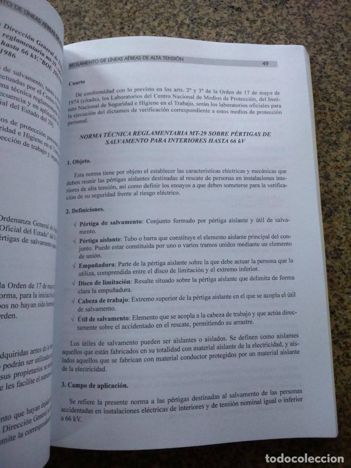 Libros de segunda mano: LEGISLACION - ALTA TENSION Y CENTROS DE TRANSFORMACION -- 2005 -- - Foto 3