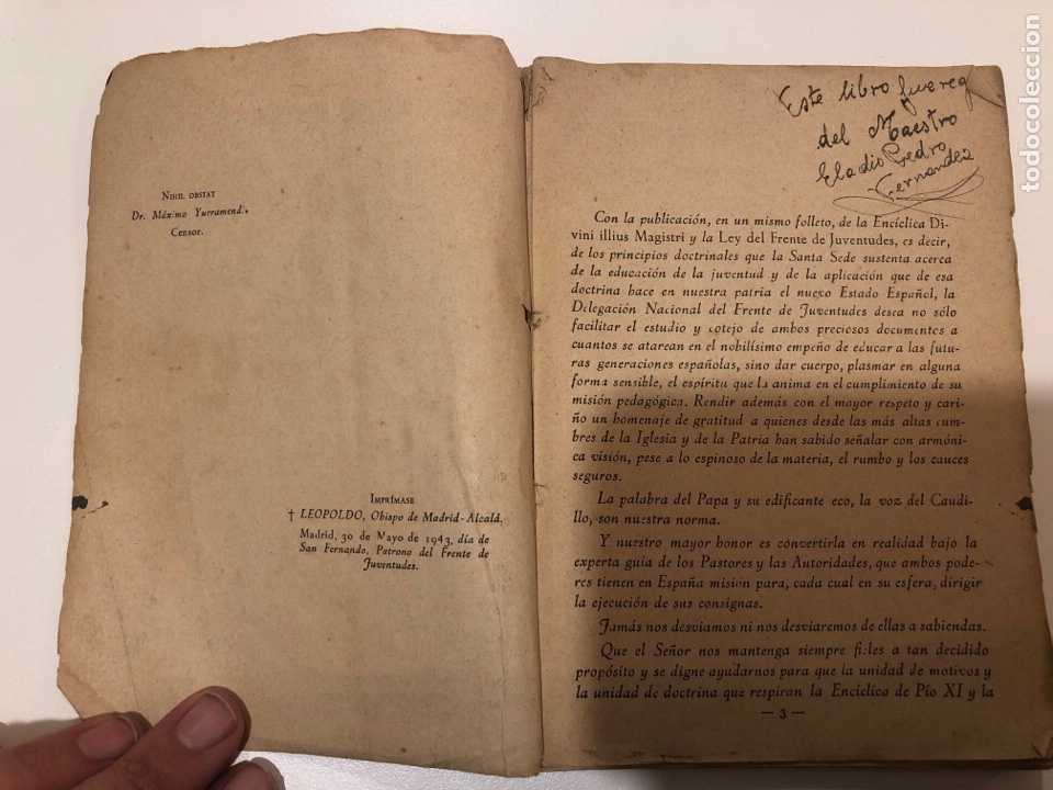 Libros de segunda mano: Educaci&oacute;n de la juventud espa&ntilde;ola - Foto 4