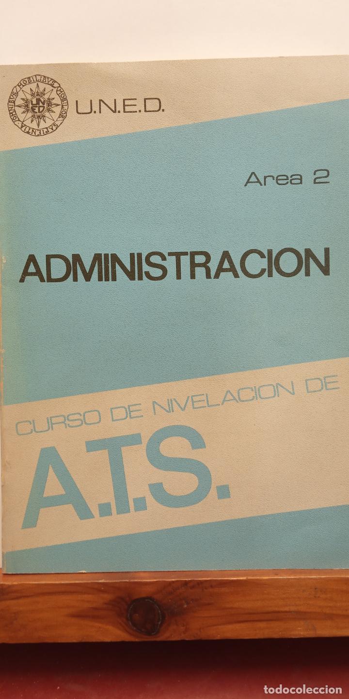 Libros de segunda mano: ADMINISTRACI&Oacute;N. AREA 2. CURSO DE NIVELACI&Oacute;N DE A.T.S. - Foto 1