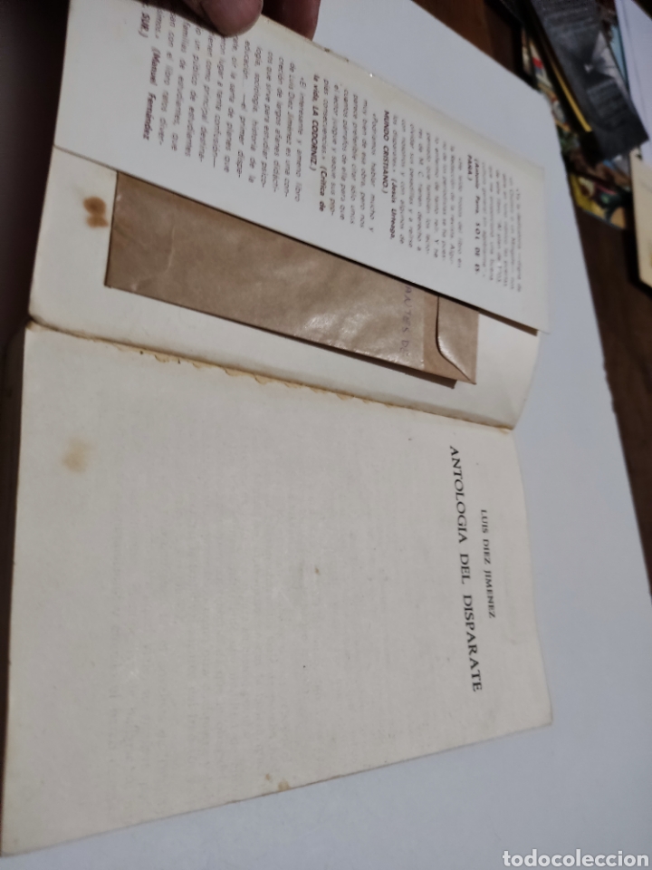 Libros de segunda mano: Libro antolog&iacute;a del disparate - Foto 2