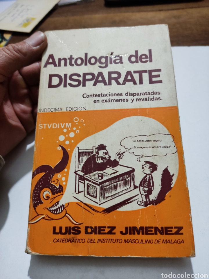 Libros de segunda mano: Libro antolog&iacute;a del disparate - Foto 1