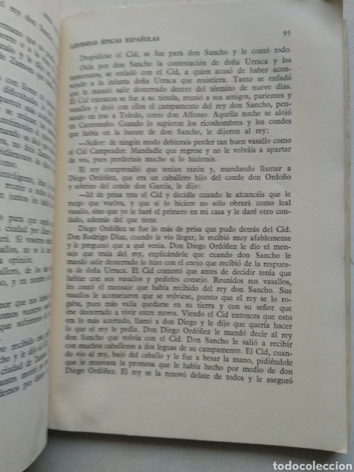 Libros de segunda mano: LEYENDAS &Eacute;PICAS ESPA&Ntilde;OLAS/ANONIMO - Foto 3