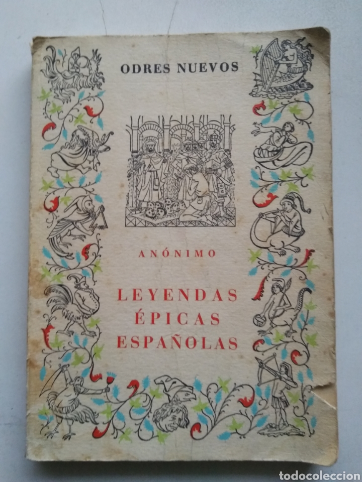 Libros de segunda mano: LEYENDAS &Eacute;PICAS ESPA&Ntilde;OLAS/ANONIMO - Foto 1
