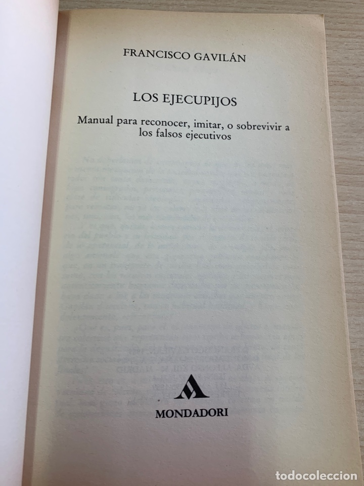Libros de segunda mano: Los ejecupijos. Francisco Gavil&aacute;n. - Foto 4