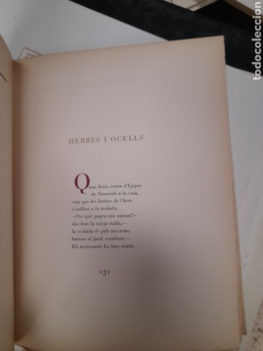 Libros de segunda mano: QUE DIUEN ELS OCELLS, de Verdaguer de 1945 - Foto 6
