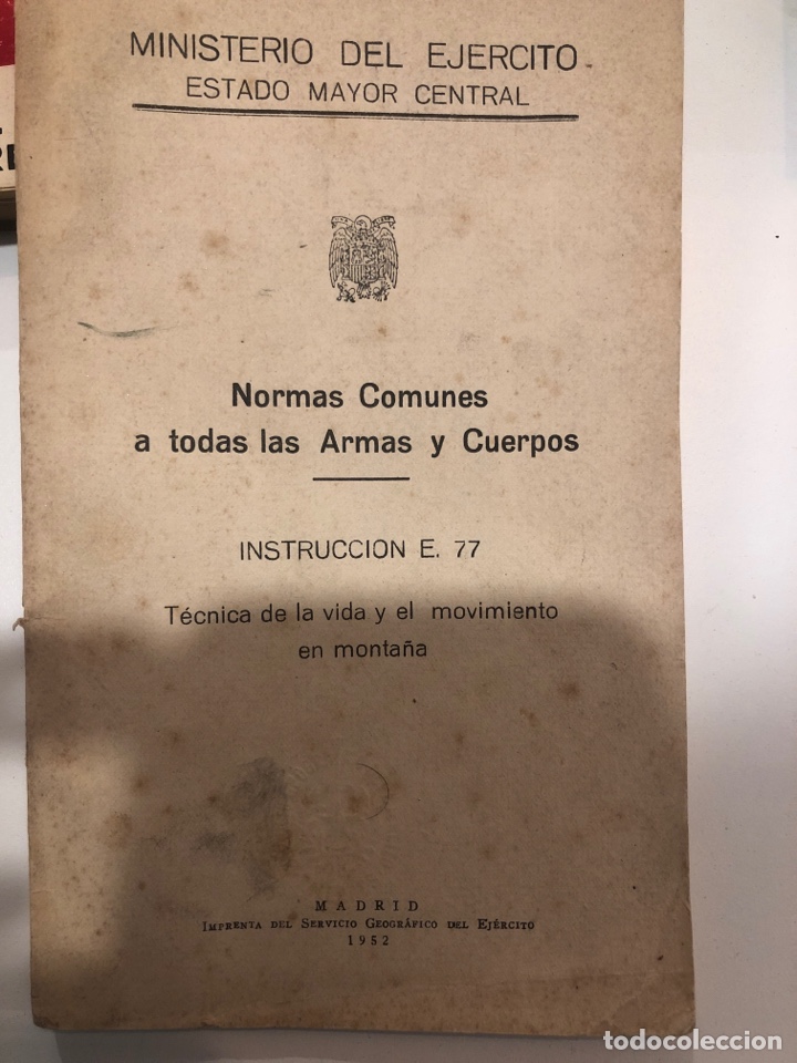Libros de segunda mano: Normas comunes a todas las armas y cuerpos - Foto 1