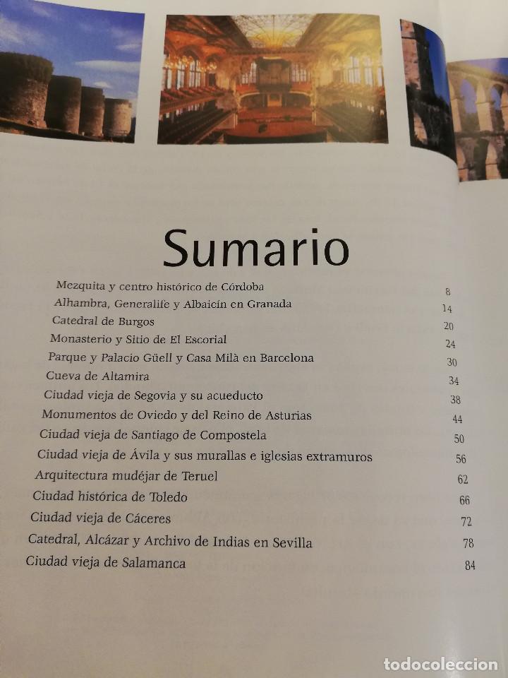 Libros de segunda mano: MONUMENTOS DEL PATRIMONIO DE LA HUMANIDAD EN ESPA&Ntilde;A (BBVA) - Foto 3