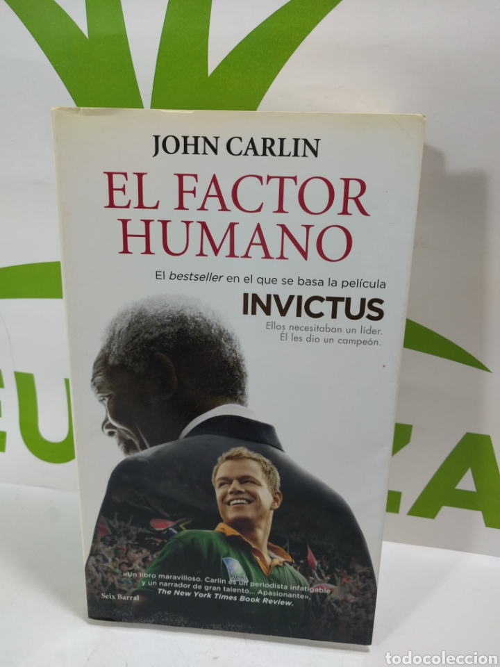 Libros de segunda mano: El factor Humano. John Carlin. Seix Barral. - Foto 1