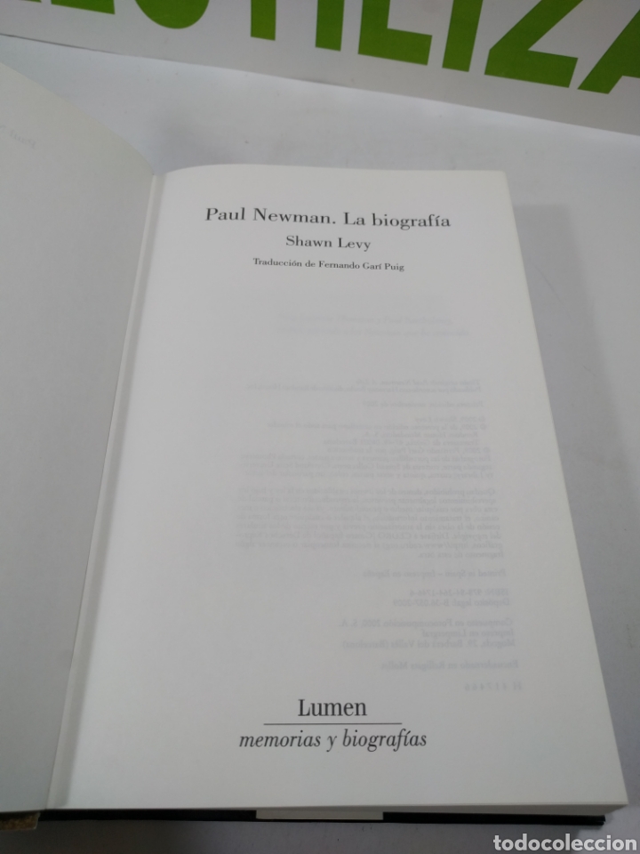 Libros de segunda mano: Paul Newman. La biograf&iacute;a. Shawn Levy - Foto 3