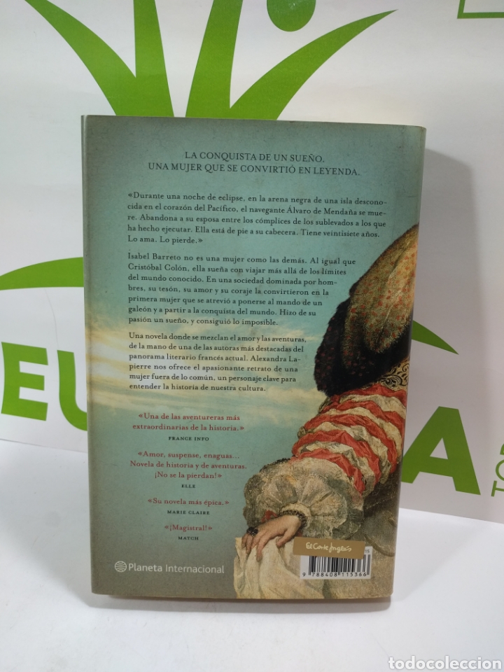 Libros de segunda mano: Alexandra Lapierre. Ser&aacute;s reina del mundo. Planeta. - Foto 2