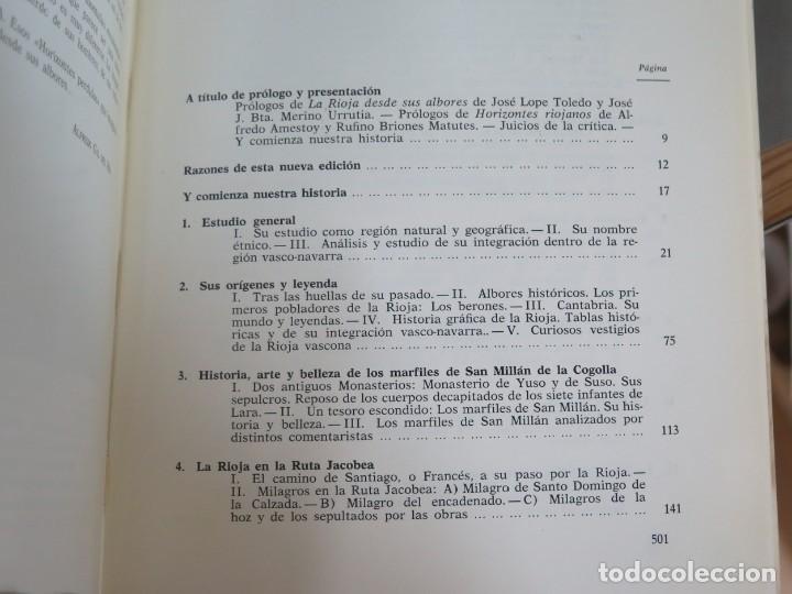 Libros de segunda mano: LA RIOJA DESDE SUS ALBORES. GIL DEL RIO - Foto 2