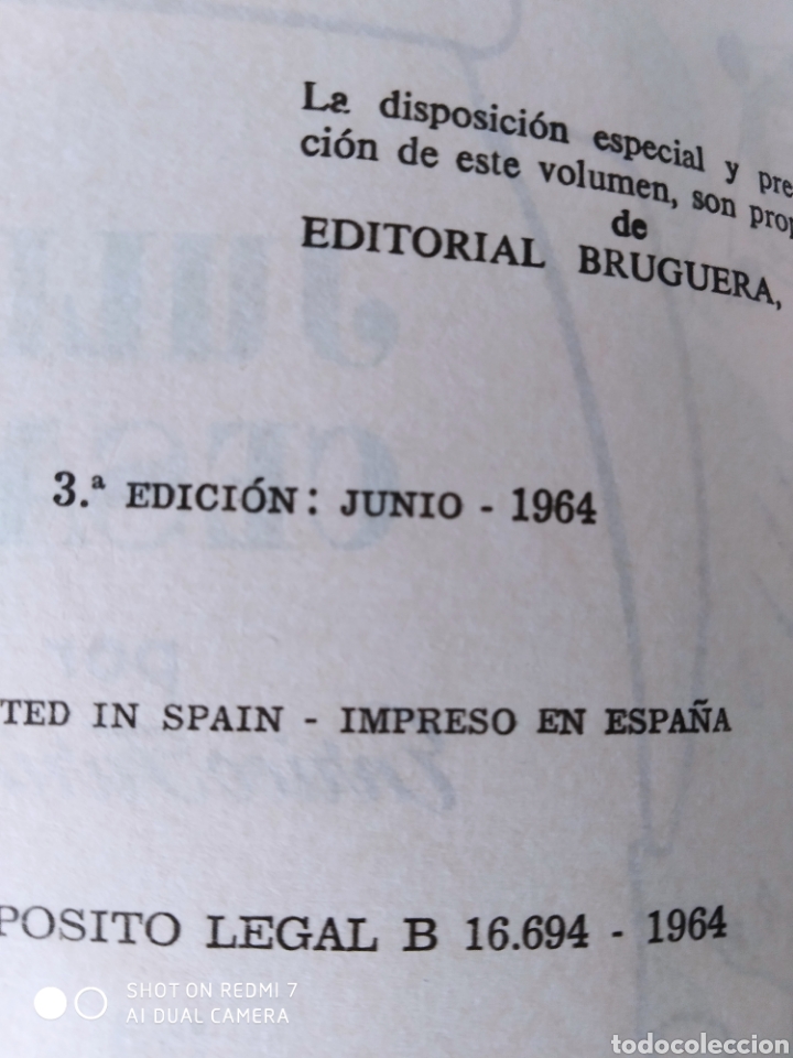 Libros de segunda mano: Julio Cesar. 3 edici&oacute;n junio 1964. Con sobre cubiertas. Ed Brugera - Foto 2