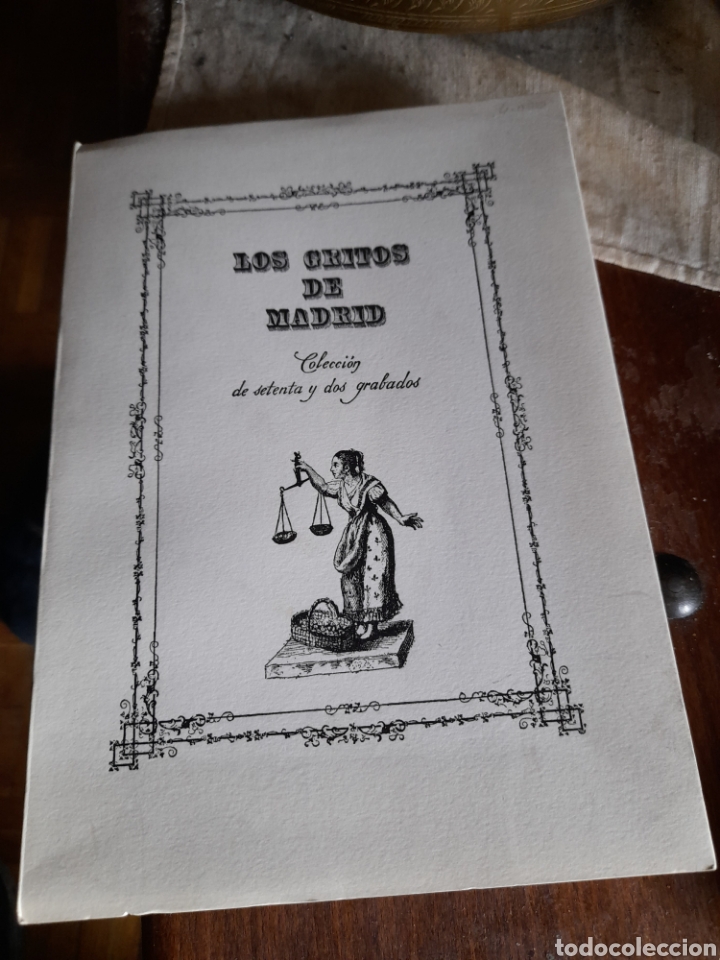 Libros de segunda mano: Los Gritos de Madrid, Colecci&oacute;n de 72 grabados - Foto 1
