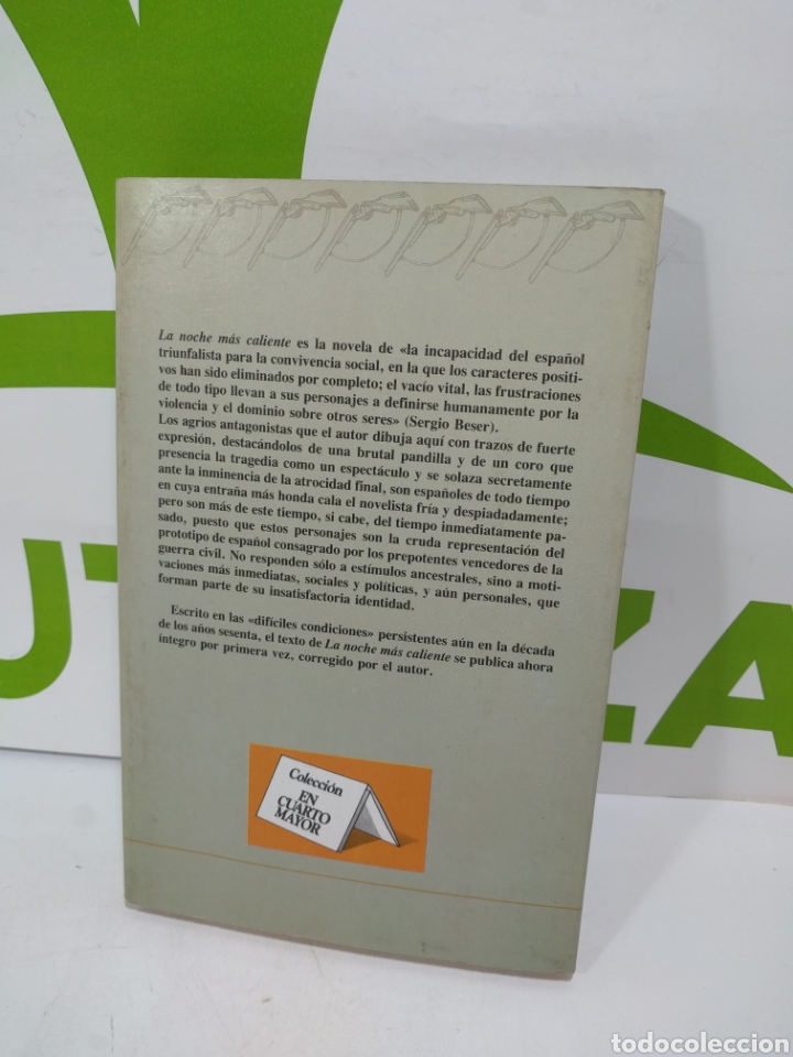 Libros de segunda mano: La noche m&aacute;s caliente. Daniel Sueiro. Argos Vergara. - Foto 2