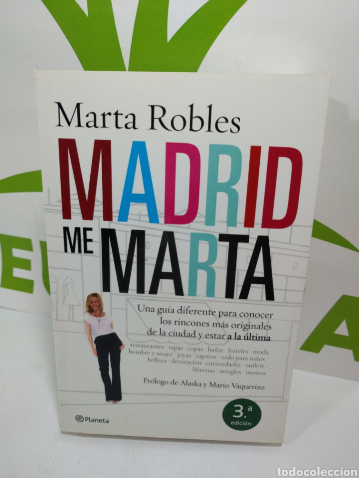 Libros de segunda mano: Madrid me Marta. Marta Robles. Planeta. - Foto 1