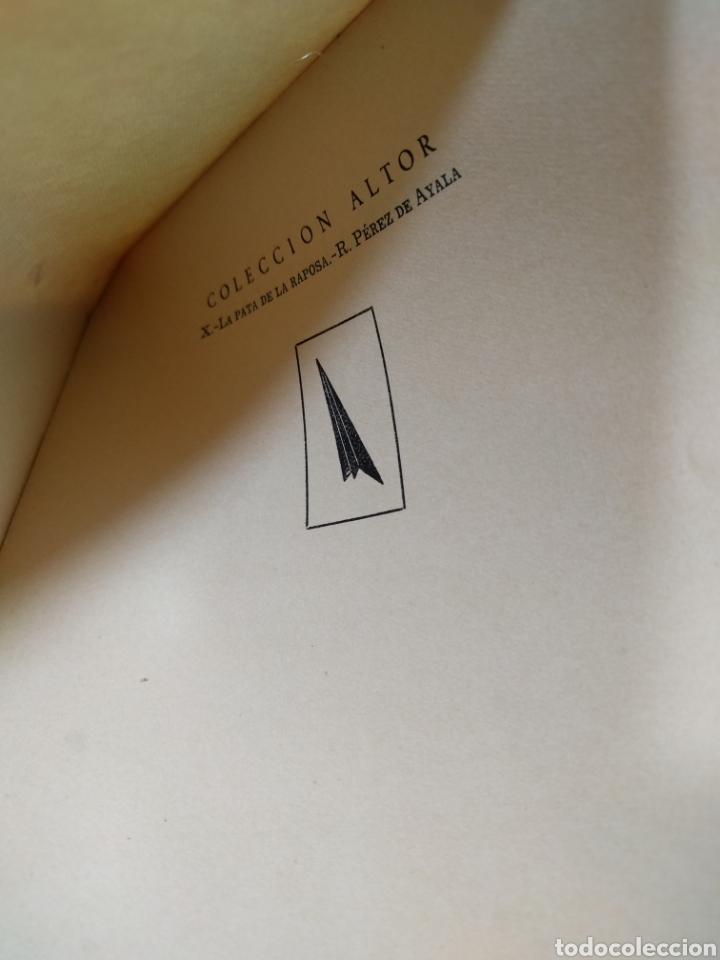 Libros de segunda mano: La pata dela raposa. Ramon P&eacute;rez De Ayala. Ediciones Cid. - Foto 2