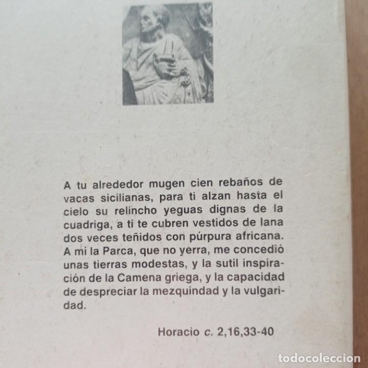 Libros de segunda mano: Carmina odas Quinto Horacio Flaco erasmo textos biling&uuml;es ed Bosch - Foto 3