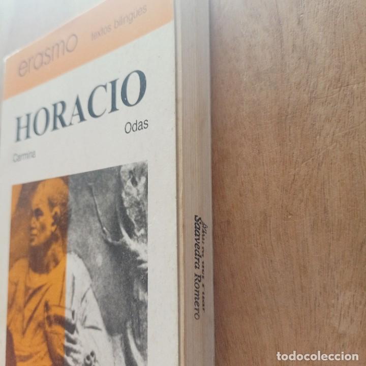 Libros de segunda mano: Carmina odas Quinto Horacio Flaco erasmo textos biling&uuml;es ed Bosch - Foto 6