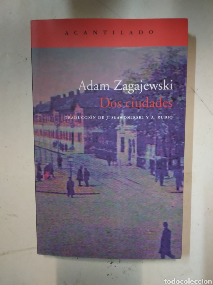 Libros de segunda mano: Adam Zagajewski, Dos ciudades, Acantilado - Foto 1