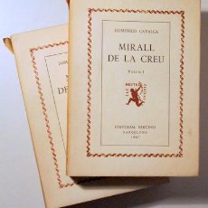 Libros de segunda mano: CAVALCA, DOMENICO - MIRALL DE LA CREU (2 VOL. - COMPLET) - BARCELONA 1967 - PAPER DE FIL. Lote 311328103