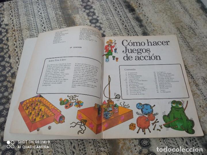 Libros de segunda mano: Como hacer juegos de acci&oacute;n Ediciones Plesa - Foto 4