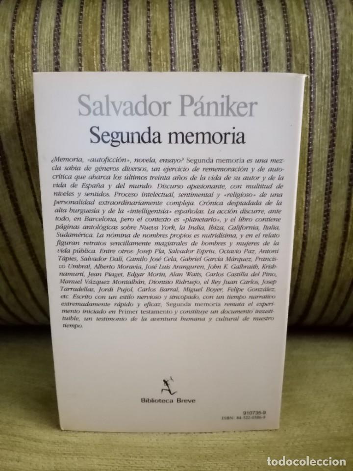 Libros de segunda mano: SEGUNDA MEMORIA - Foto 3