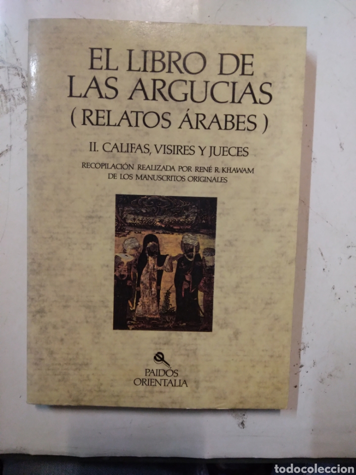 Libros de segunda mano: El libro de las argucias, Relatos arabes, Paidos - Foto 1