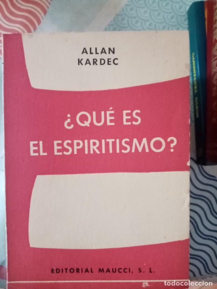 Libros de segunda mano: &iquest;Qu&eacute; es el espiritismo? de Allan Kardec Ed. Maucci S.L. - Foto 1