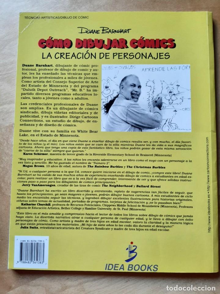 Libros de segunda mano: C&Oacute;MO DIBUJAR COMICS - DUANE BARNHART - Idea books S.A.1999 - Foto 2