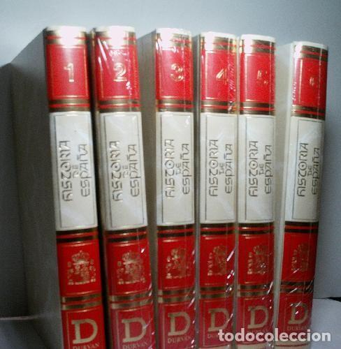 Libros de segunda mano: HISTORIA DE ESPA&Ntilde;A EDICCIONES DURBAN 6 TOMOS - Foto 1