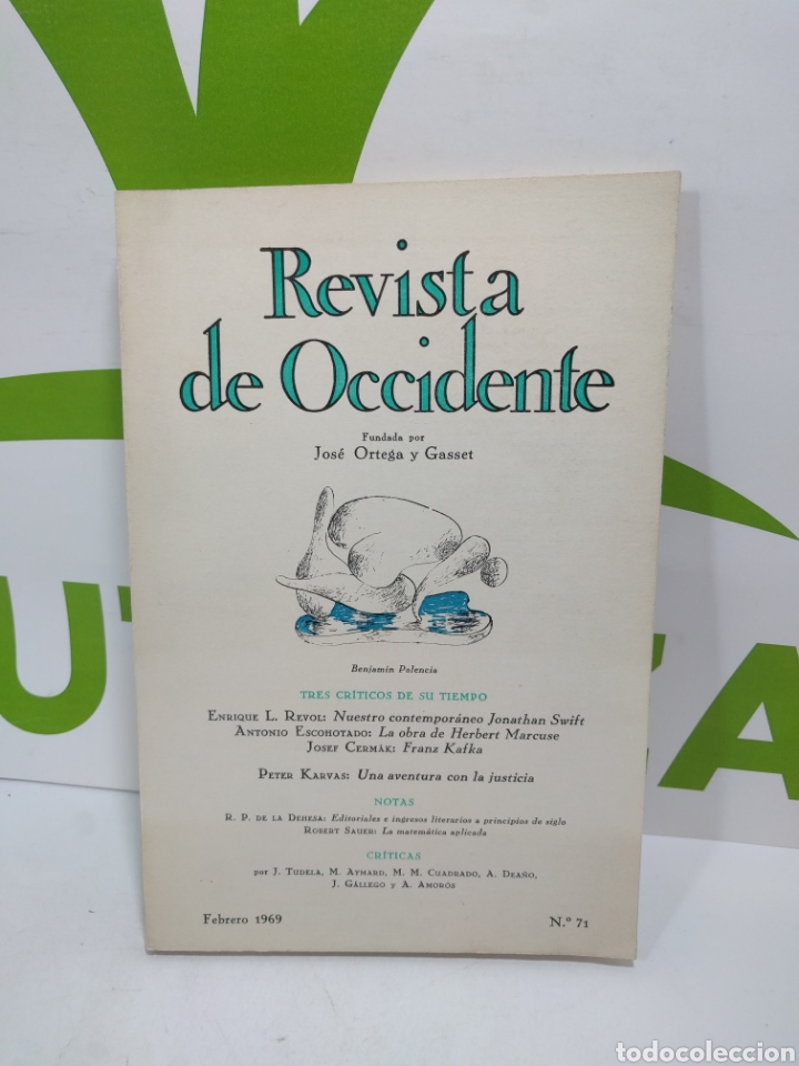 Libros de segunda mano: Revista de Occidente. N 71. Jos&eacute; Ortega y Gasset. - Foto 1