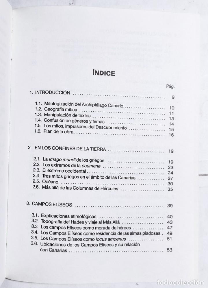 Libros de segunda mano: MARCOS MART&Iacute;NEZ HERN&Aacute;NDEZ. CANARIAS EN LA MITOLOG&Iacute;A. 1992. - Foto 3