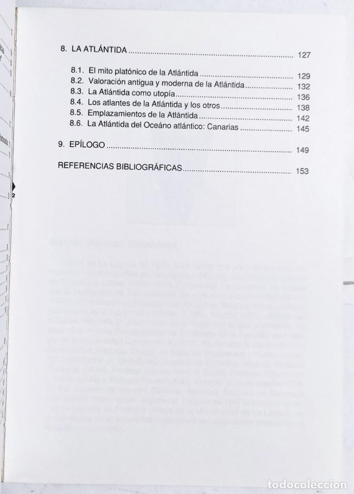 Libros de segunda mano: MARCOS MART&Iacute;NEZ HERN&Aacute;NDEZ. CANARIAS EN LA MITOLOG&Iacute;A. 1992. - Foto 4