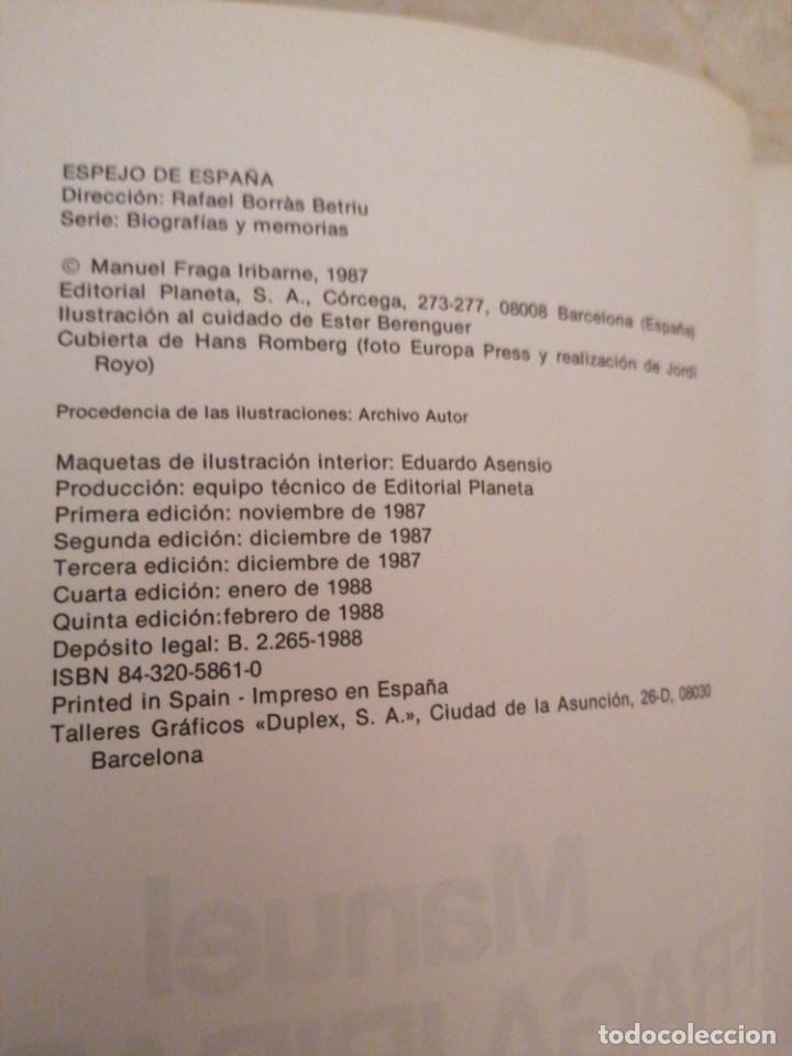 Libros de segunda mano: LIBRO DE MANUEL FRAGA - Foto 4