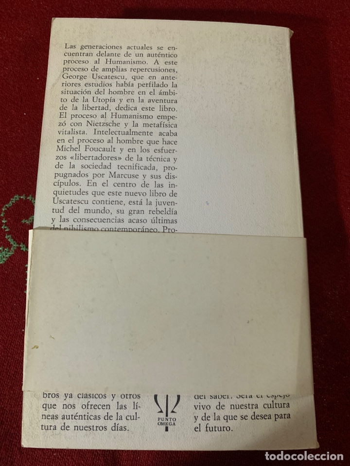 Libros de segunda mano: Proceso al humanismo. George Uscatescu. - Foto 2