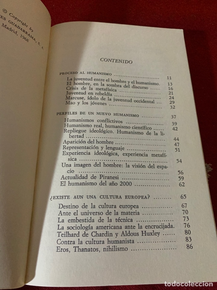 Libros de segunda mano: Proceso al humanismo. George Uscatescu. - Foto 5
