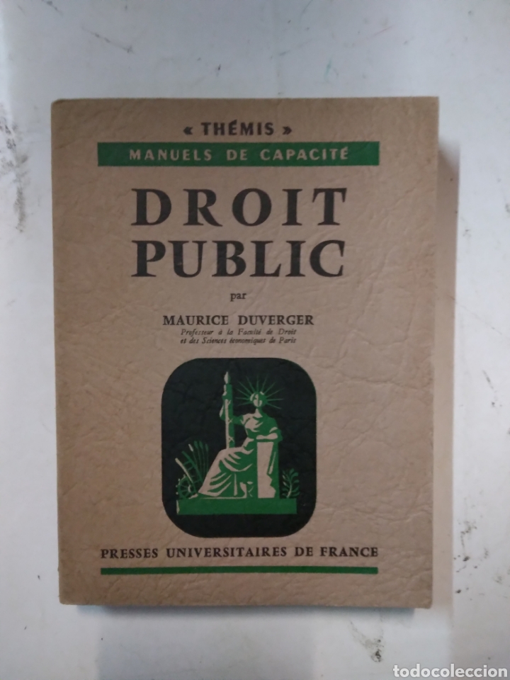 Libros de segunda mano: Maurice Duverger, Droit public - Foto 1