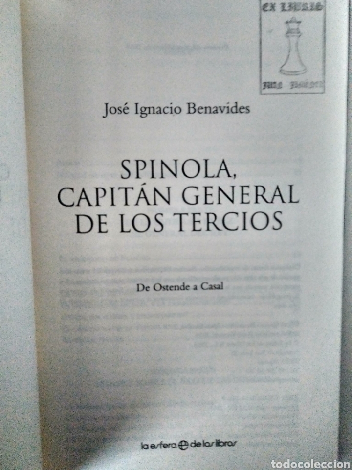 Libros de segunda mano: Spinola. Capit&aacute;n general de los tercios / Jos&eacute; I. BENAVIDES. - Foto 5
