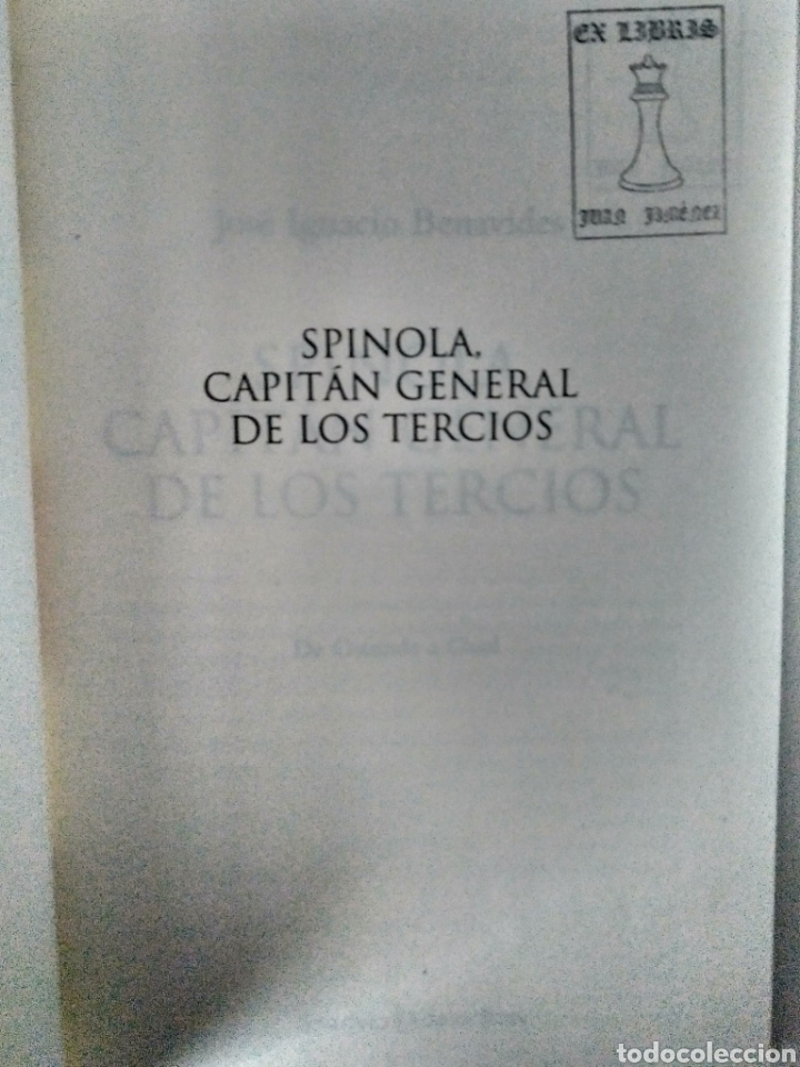 Libros de segunda mano: Spinola. Capit&aacute;n general de los tercios / Jos&eacute; I. BENAVIDES. - Foto 4