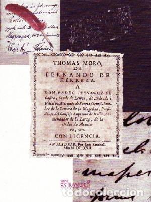 Libros de segunda mano: THOMAS MORO. DE HERRERA, FERNANDO. H-986 - Foto 1
