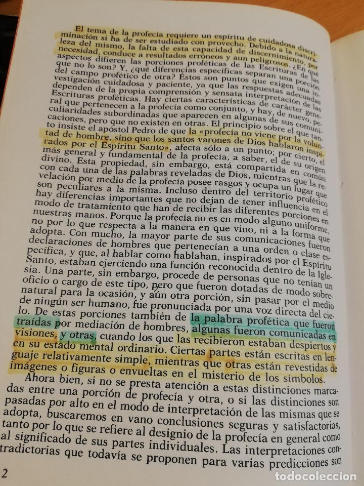 Libros de segunda mano: LA PROFEC&Iacute;A. SU NATURALEZA, FUNCI&Oacute;N E INTERPRETACI&Oacute;N (PATRICK FAIRBARN D. D.) - Foto 5