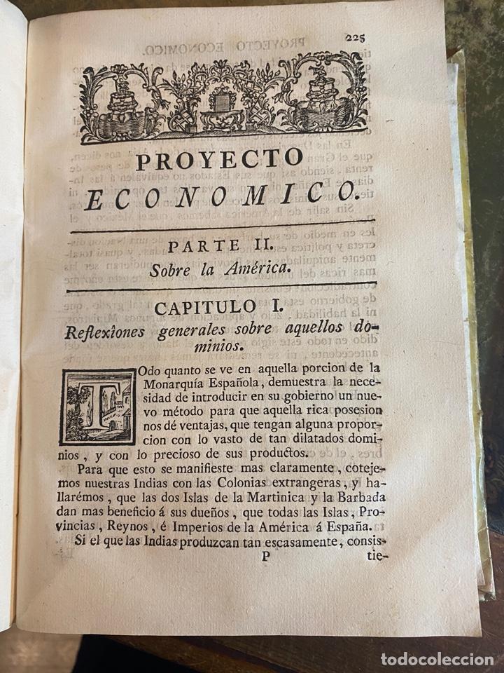 Libros de segunda mano: 1762 PROYECTO ECONOMICO - Foto 5