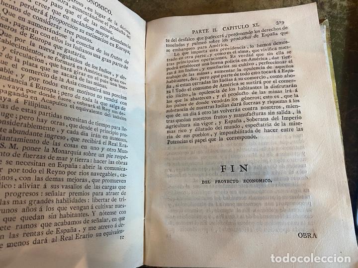 Libros de segunda mano: 1762 PROYECTO ECONOMICO - Foto 6