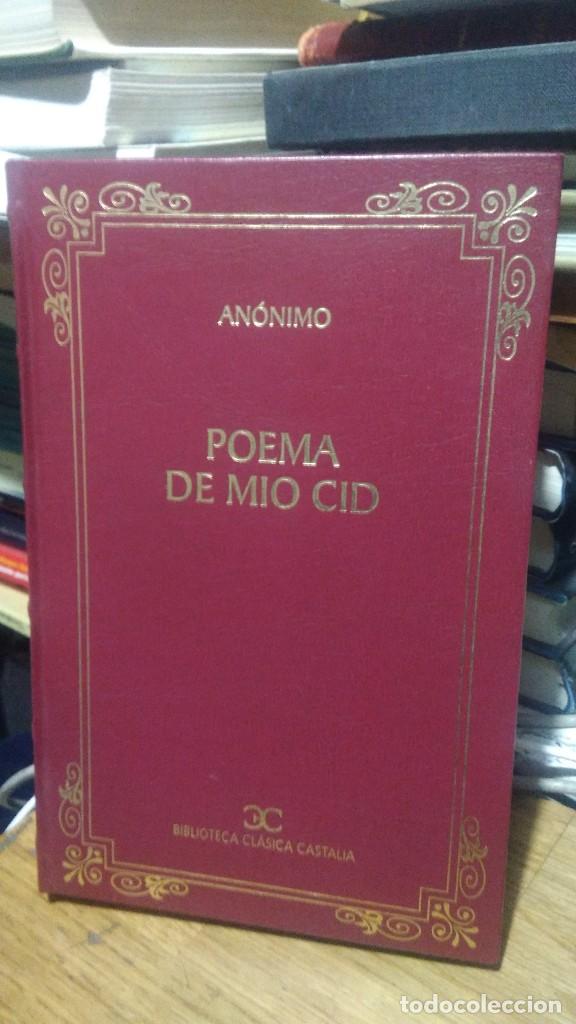 Libros de segunda mano: POEMA DE MIO CID, AN&Oacute;NIMO, BIBLIOTECA CL&Aacute;SICA CASTALIA - Foto 1