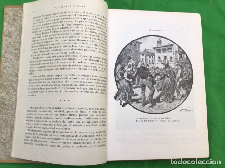 Libros de segunda mano: FOLKLORE CATALAN (Tom&aacute;s Caball&eacute; y Clos) A&ntilde;o 1947 - Foto 4